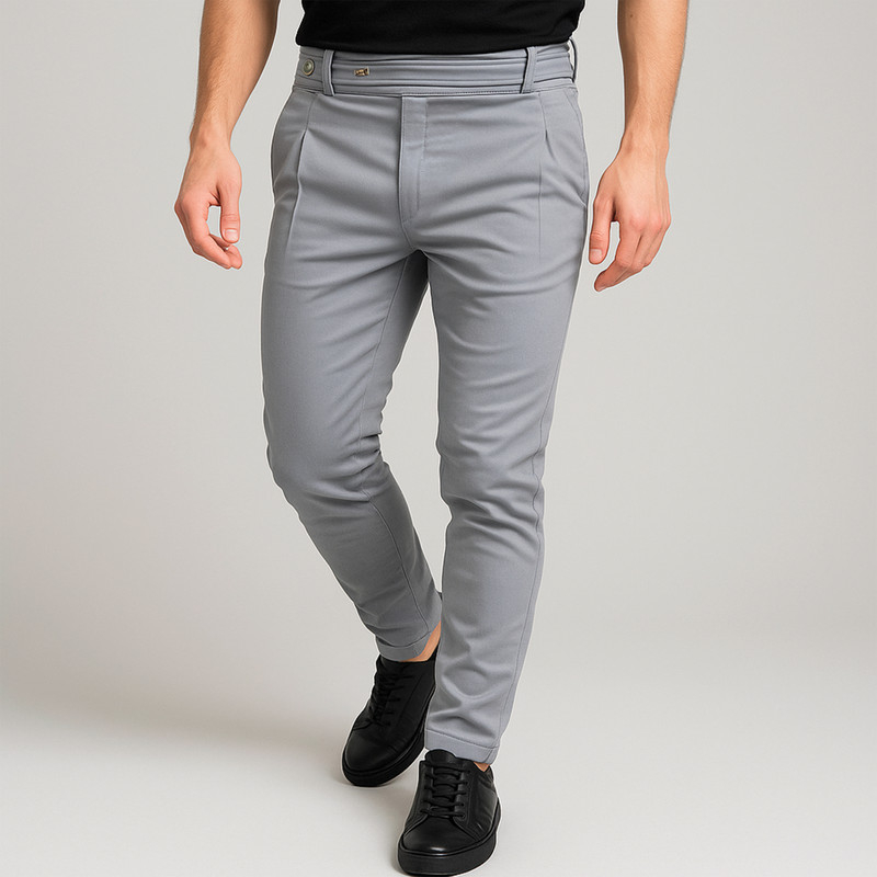 شلوار مردانه مدل کتان بنگال پاکتی